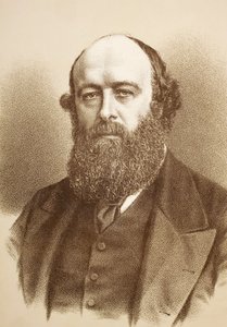 Robert Arthur Talbot Gascoyne-Cecil, 3. markis af Salisbury, ca. 1890 af English School